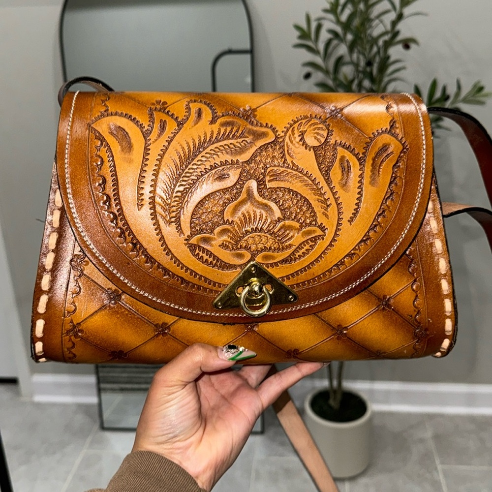 Mexican handmade crossbody purse